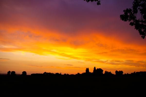 himmel-sonnenuntergang
